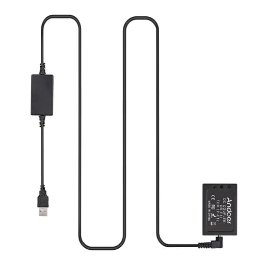 باتری برق مستقیم دوربین کانن خروجی USB اورجینال امازون المان — تصویر ۷