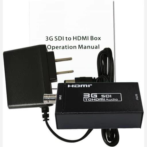 مبدل تصویر SDi 3G ب hdmi کیفیت 1080 اورجینال امازون المان — تصویر ۴