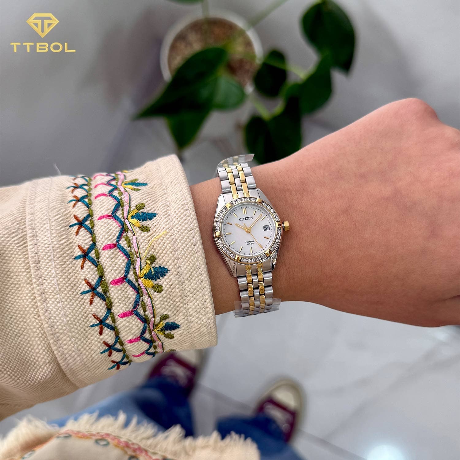 ساعت مچی زنانه سیتیزن CITIZEN مدل EU6064-54D — تصویر ۱۲