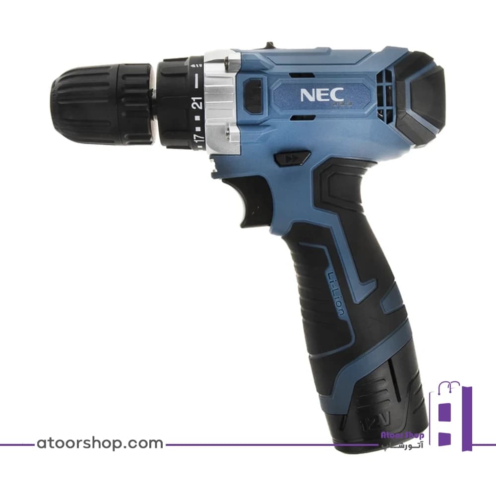 دریل پیچ گوشتی شارژی ان ای سی مدل‌ NEC 1712 — تصویر ۱۲