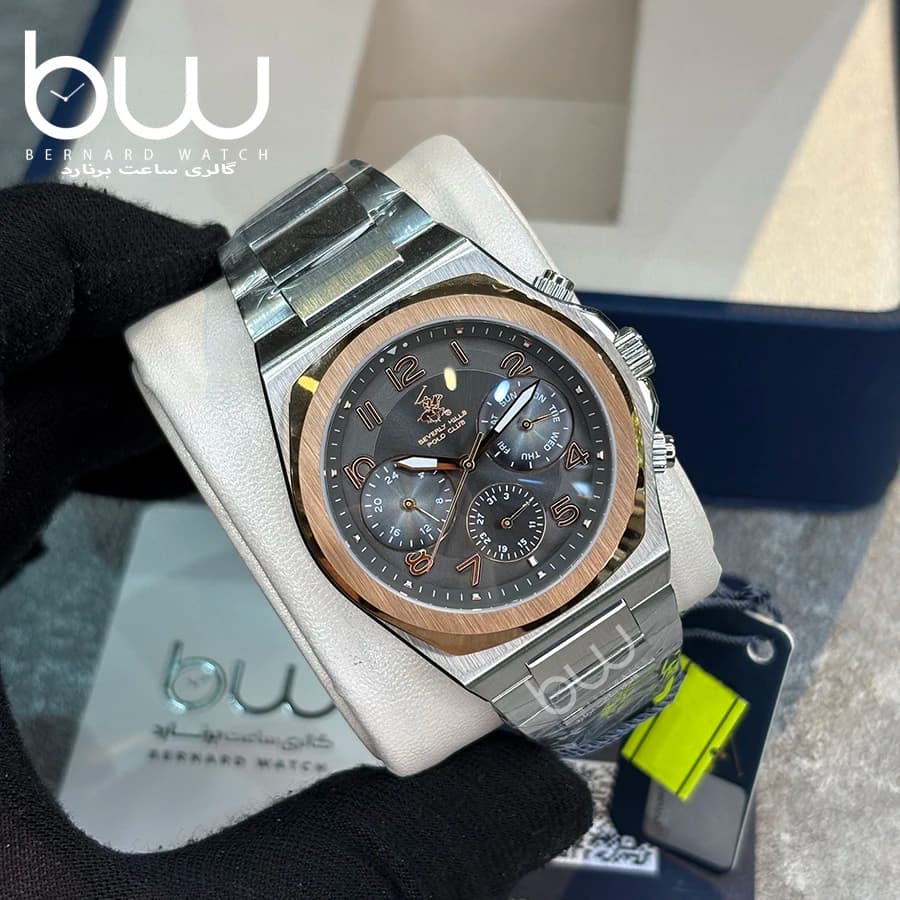 ساعت مچی مردانه پولو مدل بورلی هیلز کد BP3777X.370 — تصویر ۶