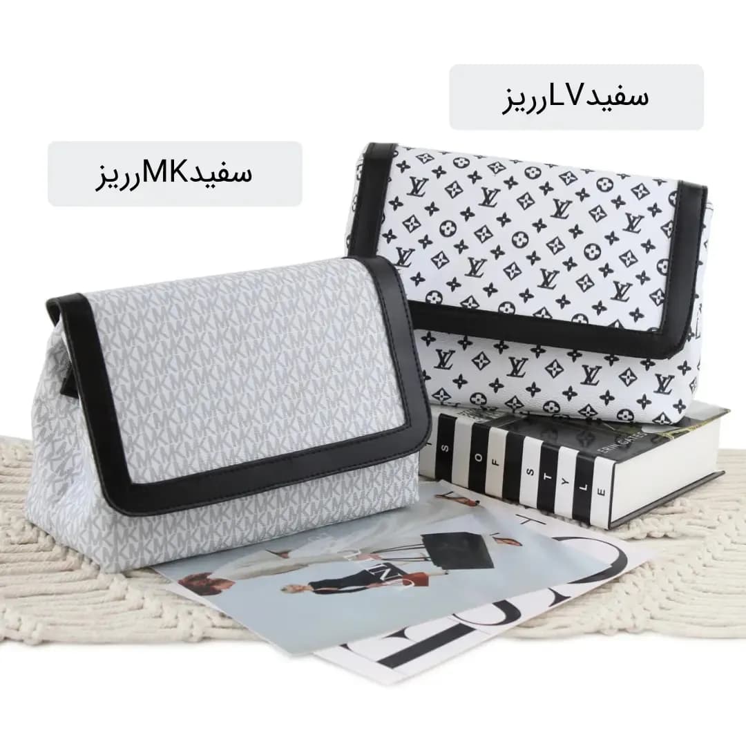 کیف پاسپورتی چرم مصنوعی زنانه روزمره ابعاد 28 در 18 در 10 سانتیمتر — تصویر ۱۰