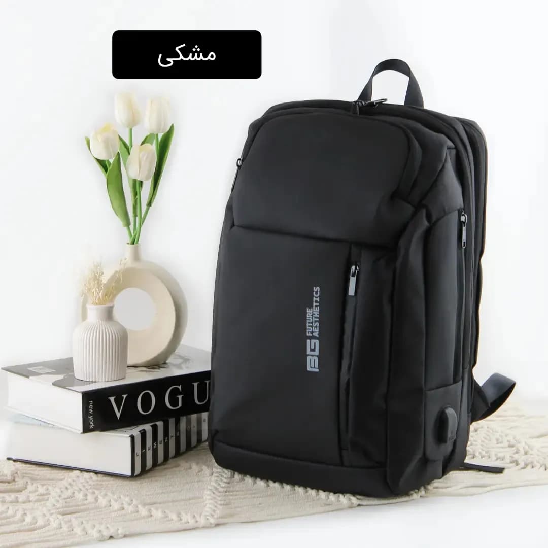 کوله پشتی روزمره و مدرسه دانشگاه پارچه ای با ابعاد 47 در 29 سانتیمتر — تصویر ۱۱
