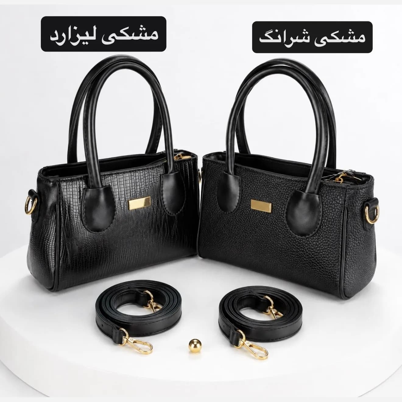 کیف پاسپورتی چرم مصنوعی اسپرت و روزمره با بند بلند — تصویر ۶