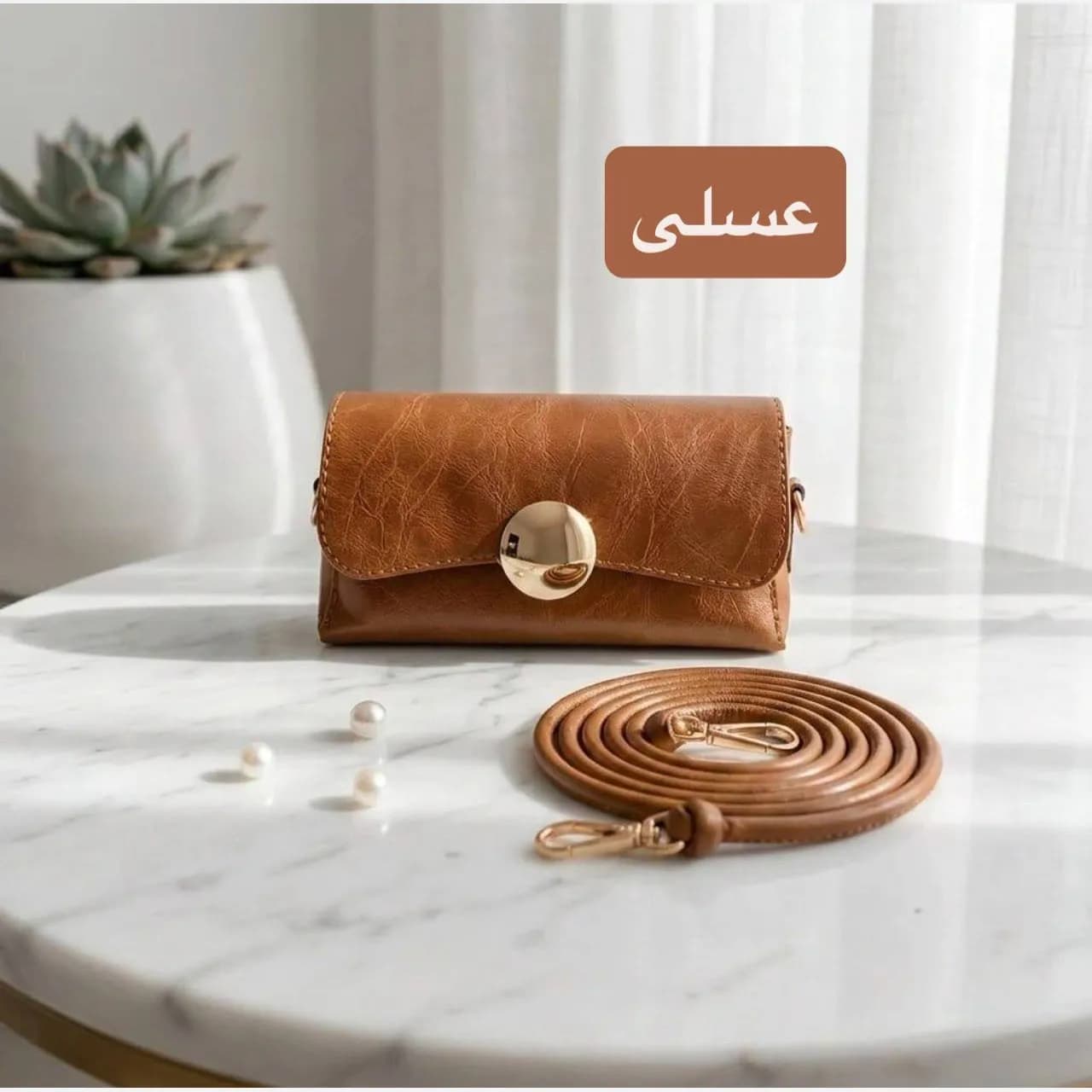 کیف پاسپورتی چرم مصنوعی زنانه روزمره و مجلسی — تصویر ۴