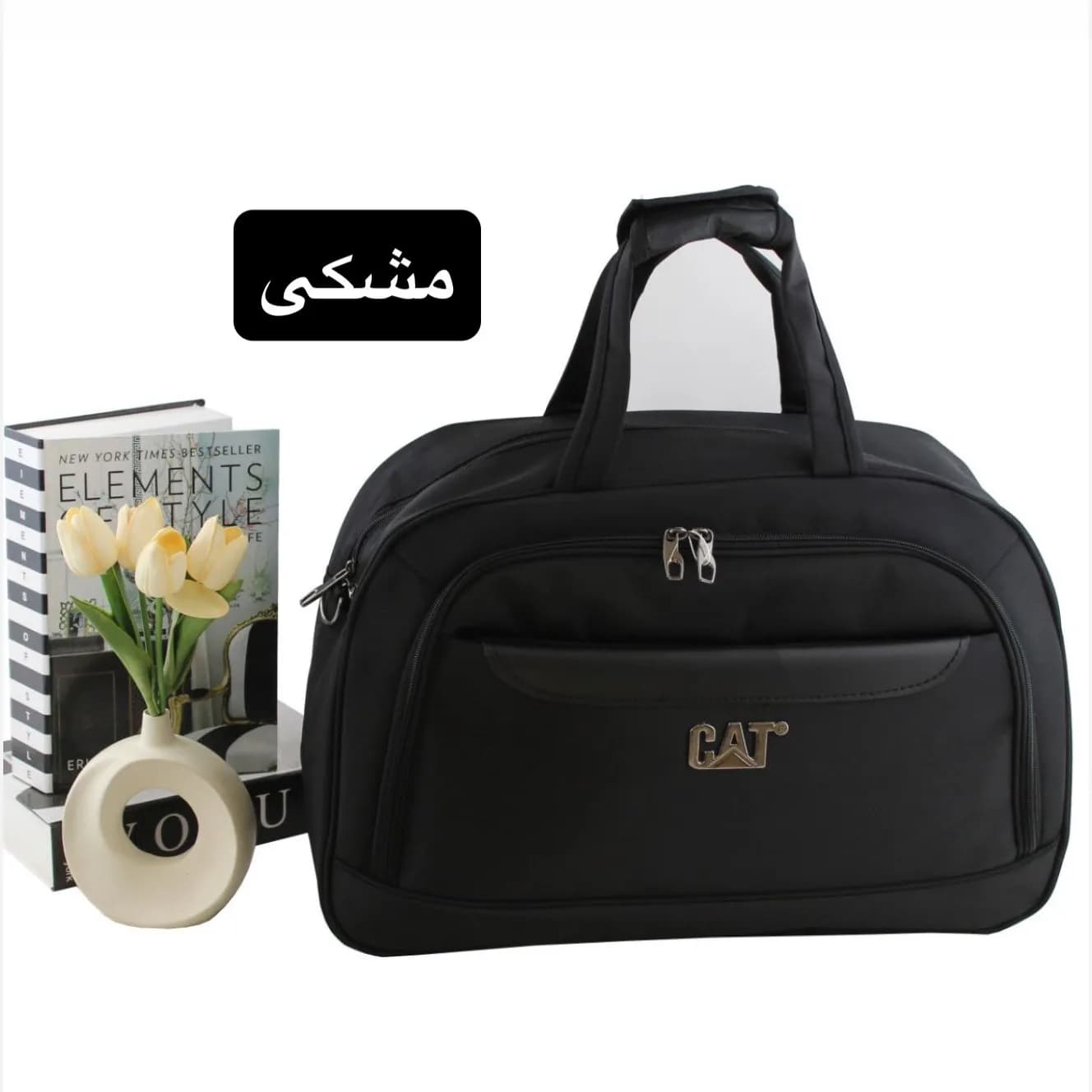 ساک ورزشی و اسپرت پارچهای سه بند با ابعاد 53 در 35 سانتی متر — تصویر ۱۰
