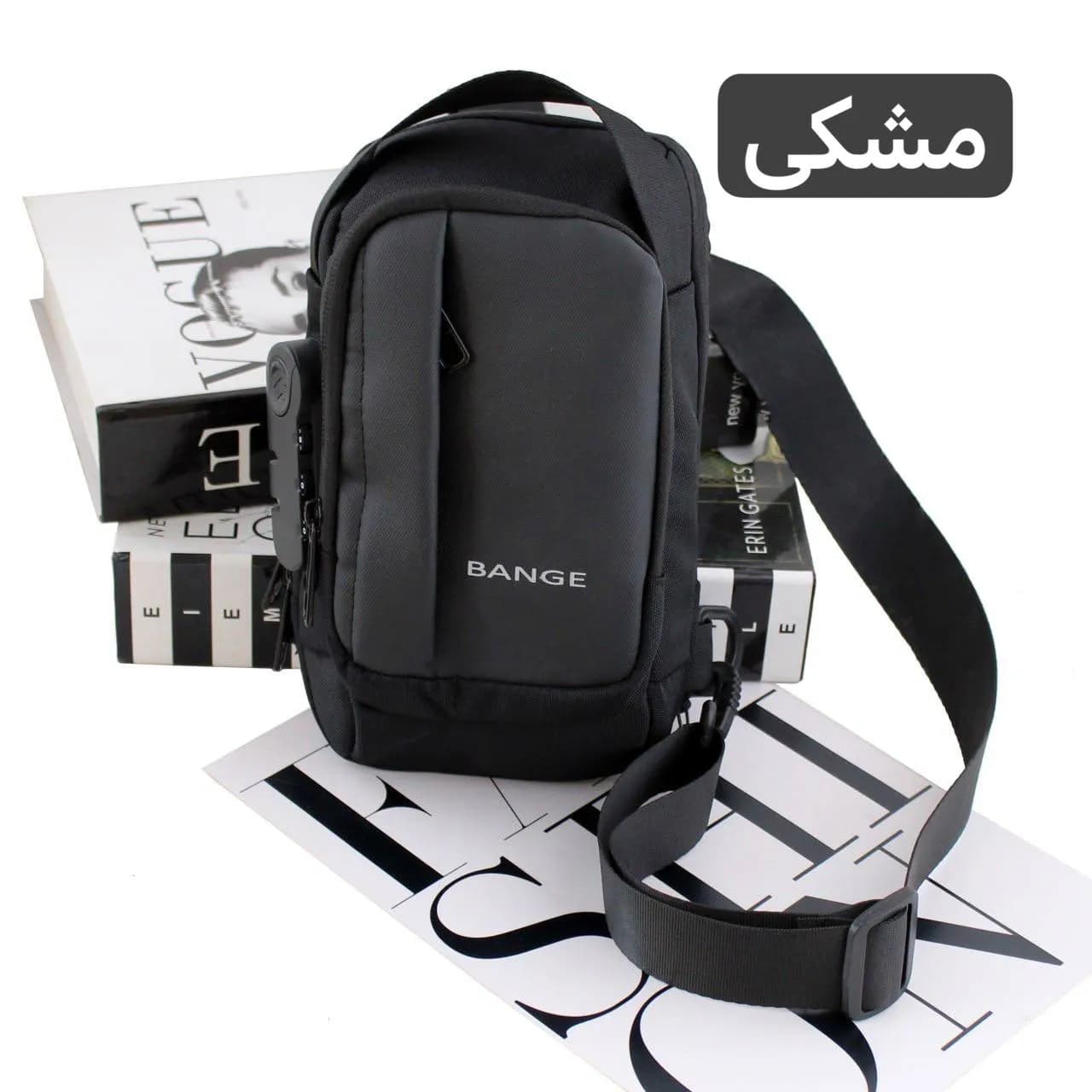 کیف مردانه اسپرت و روزمره جنس ریپس ابعاد 20 در 15 در 15 سانتیمتر — تصویر ۴