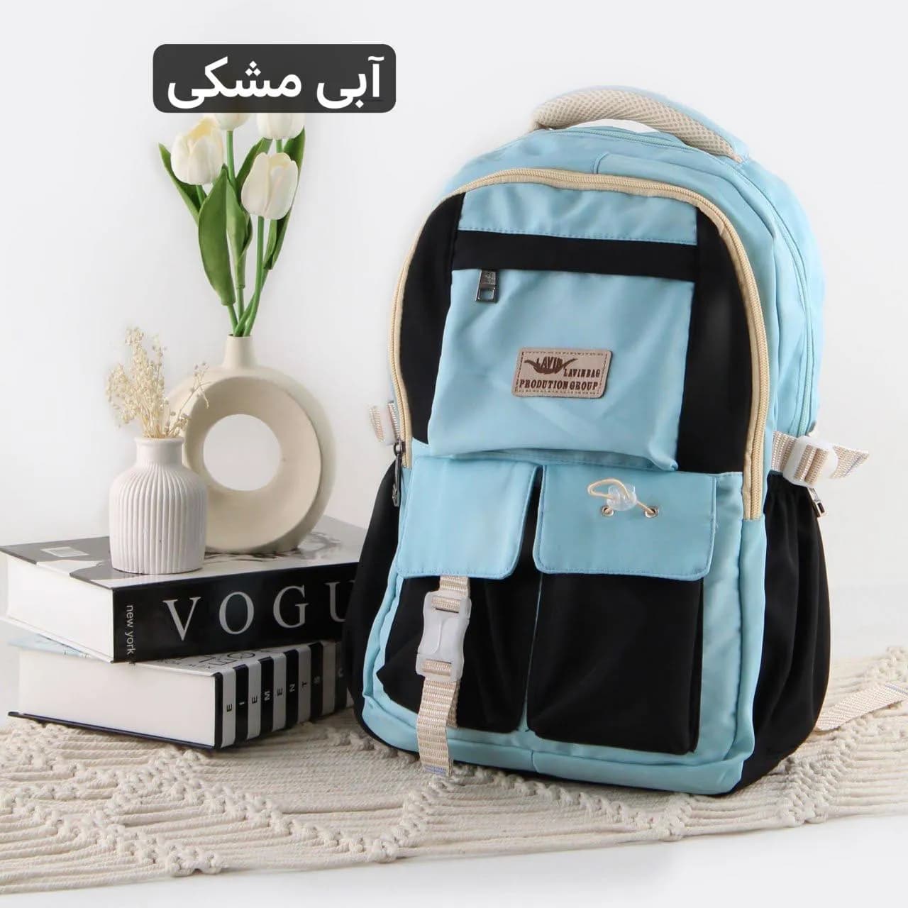 کوله پشتی بچگانه و مدرسه دیبا ابعاد 40 در 30 سانتیمتر — تصویر ۱۰