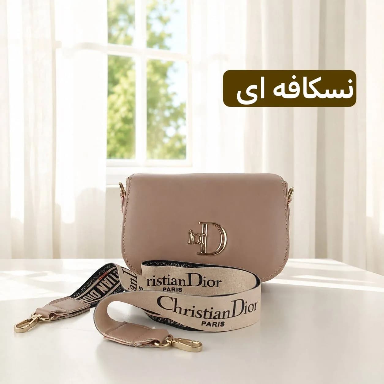 کیف پاسپورتی دخترانه چرم مصنوعی روزمره ابعاد 20 در 15 در 5 سانتیمتر — تصویر ۷