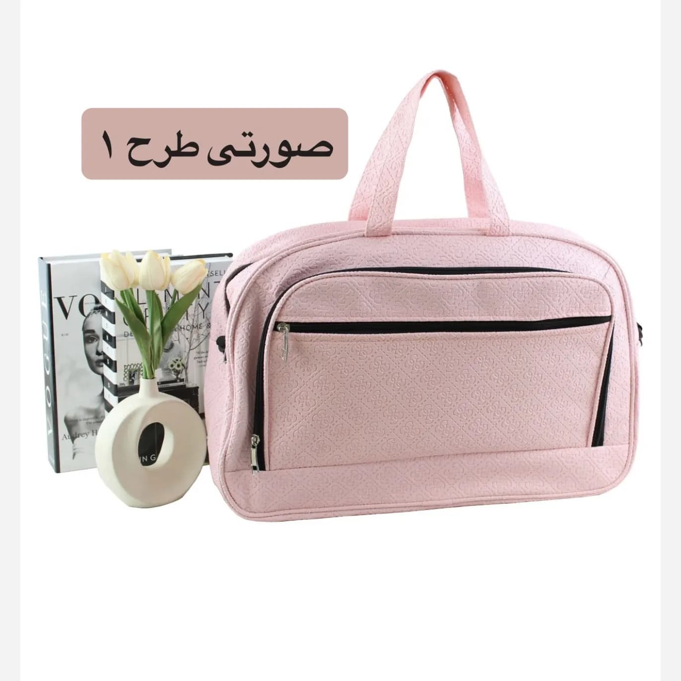 ساک دستی چرم مصنوعی زنانه روزمره و مهمانی با بند بلند — تصویر ۸