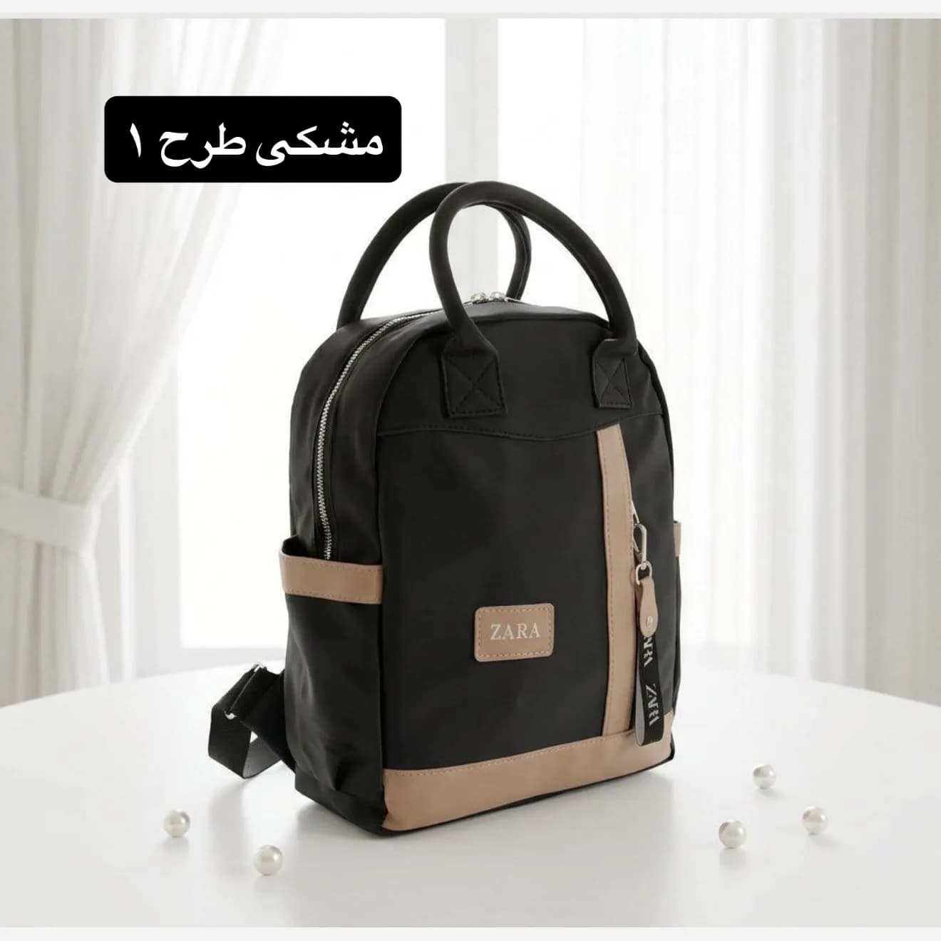 کوله فانتزی دخترانه برزنتی روزمره و مدرسه سه بند — تصویر ۷