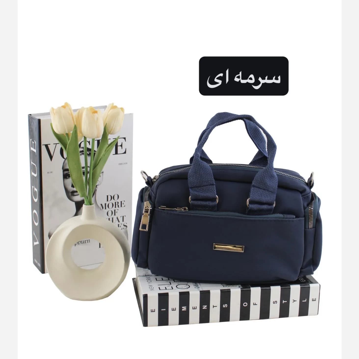 کیف پاسپورتی چرم مصنوعی اسپرت و روزمره زنانه — تصویر ۳