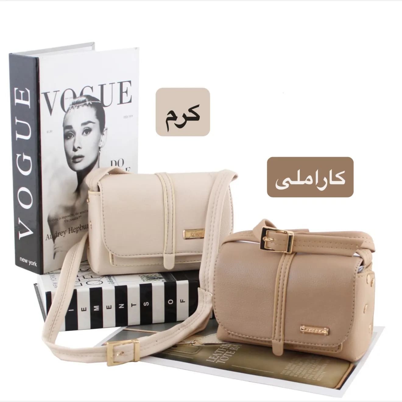 کیف پاسپورتی چرم مصنوعی اسپرت و روزمره ابعاد 20 در 12 سانتیمتر — تصویر ۲