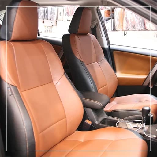 روکش صندلی تویوتا راوفور Toyota مدل فابریکی برند R-970) ECCCO)
