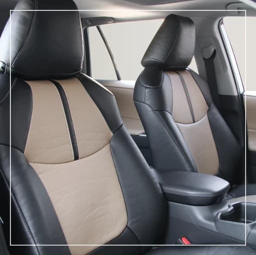 روکش صندلی تویوتا راوفور Toyota مدل نوار وسط برند R-977) ECCCO)