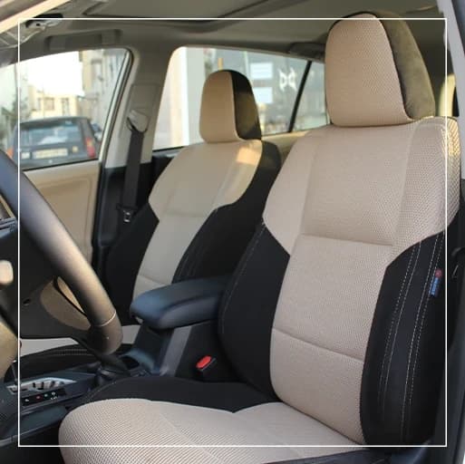 روکش صندلی تویوتا راوفور Toyota مدل فابریکی برند R-975) ECCCO)