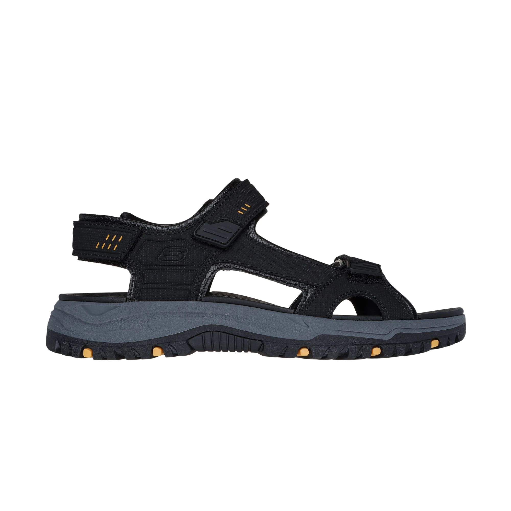صندل مردانه اسکچرز مدل 205138 BLK Relaxed Fit: Prewitt – Seabeck — تصویر ۲