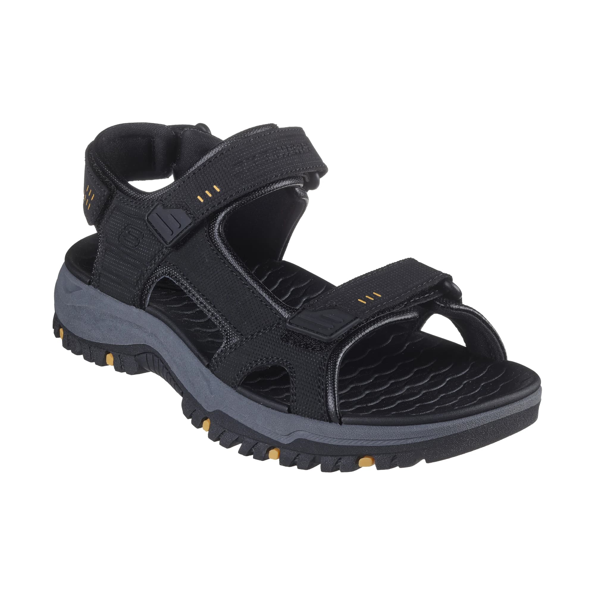 صندل مردانه اسکچرز مدل 205138 BLK Relaxed Fit: Prewitt – Seabeck — تصویر ۶