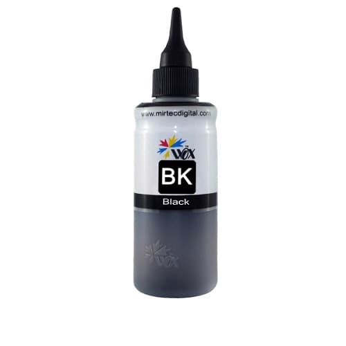 جوهر 100ml وکس مشکی کانن Wox Ink Black 100ml Canon — تصویر ۲