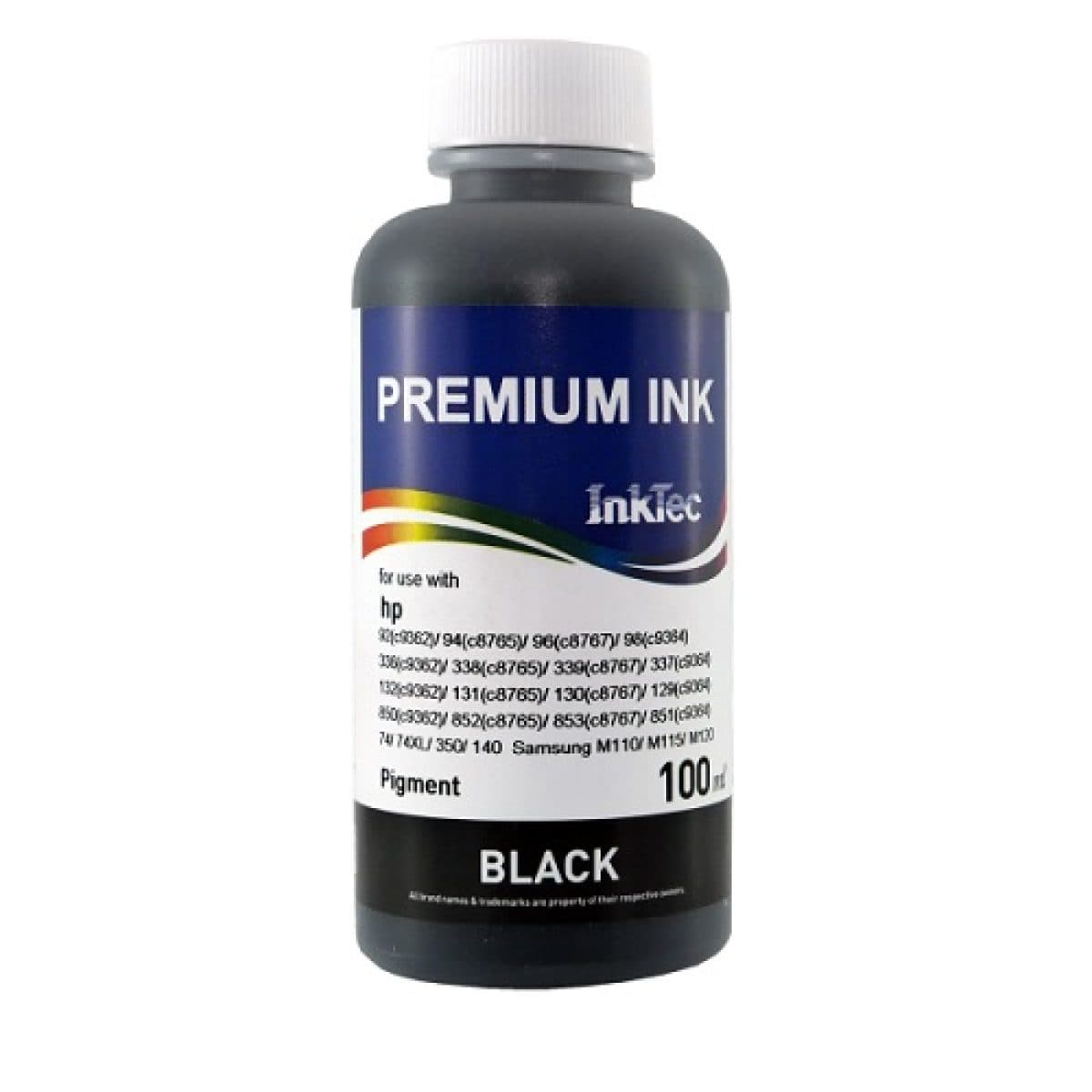 جوهر 100ml اینتک مشکی پیگمنت اچ پی Inktec Ink Black Pigment100ml Hp — تصویر ۲