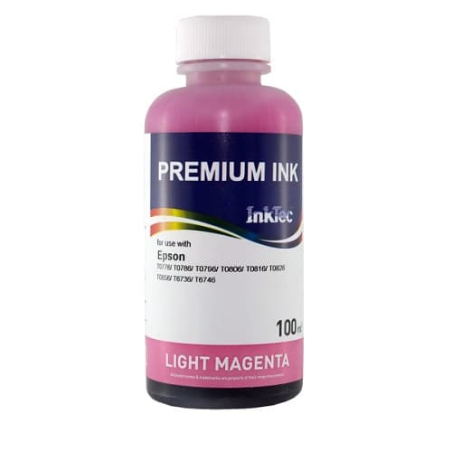 جوهر 100ml اینکتک قرمز روشن اپسون Inktec 100ml ink Light Magenta Epson — تصویر ۲
