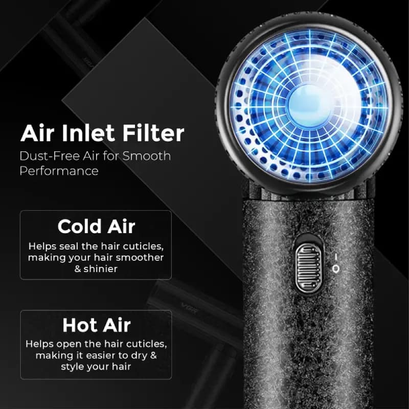 سشوار وی جی آر مدل V-640HD — تصویر ۶