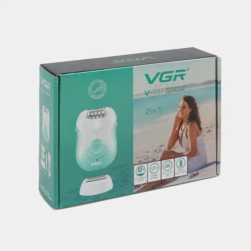 اپیلاتور دو کاره وی جی آر مدل V-727 — تصویر ۸