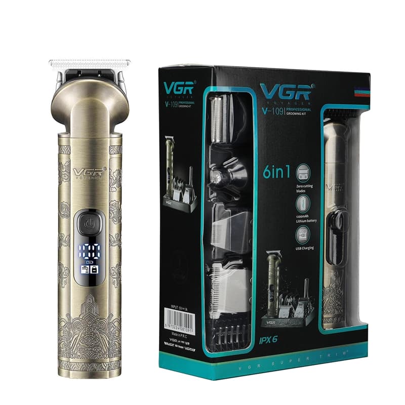 ماشین اصلاح شش کاره وی جی آر مدل V-109 — تصویر ۷