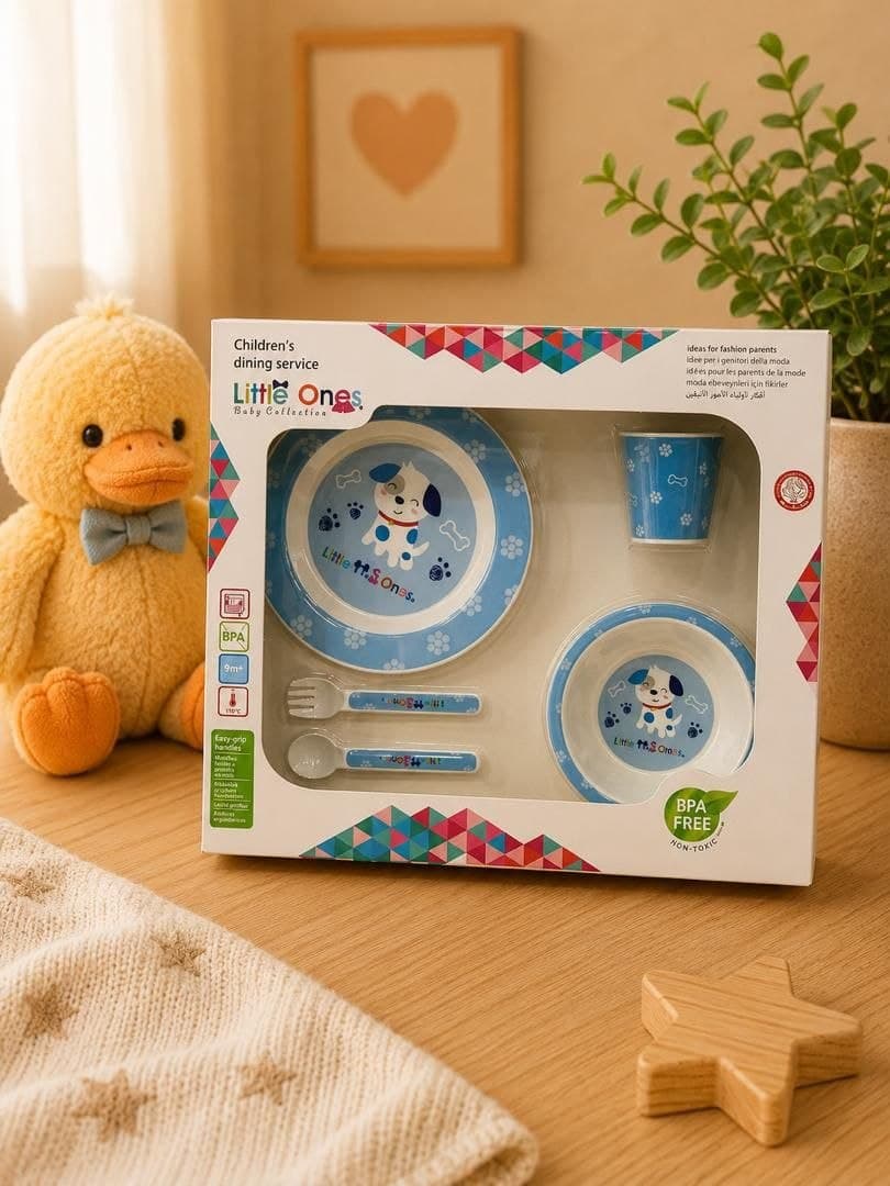 ست ظرف غذا کودک نشکن 5 تکه لیتل وانس (little ones) — تصویر ۸