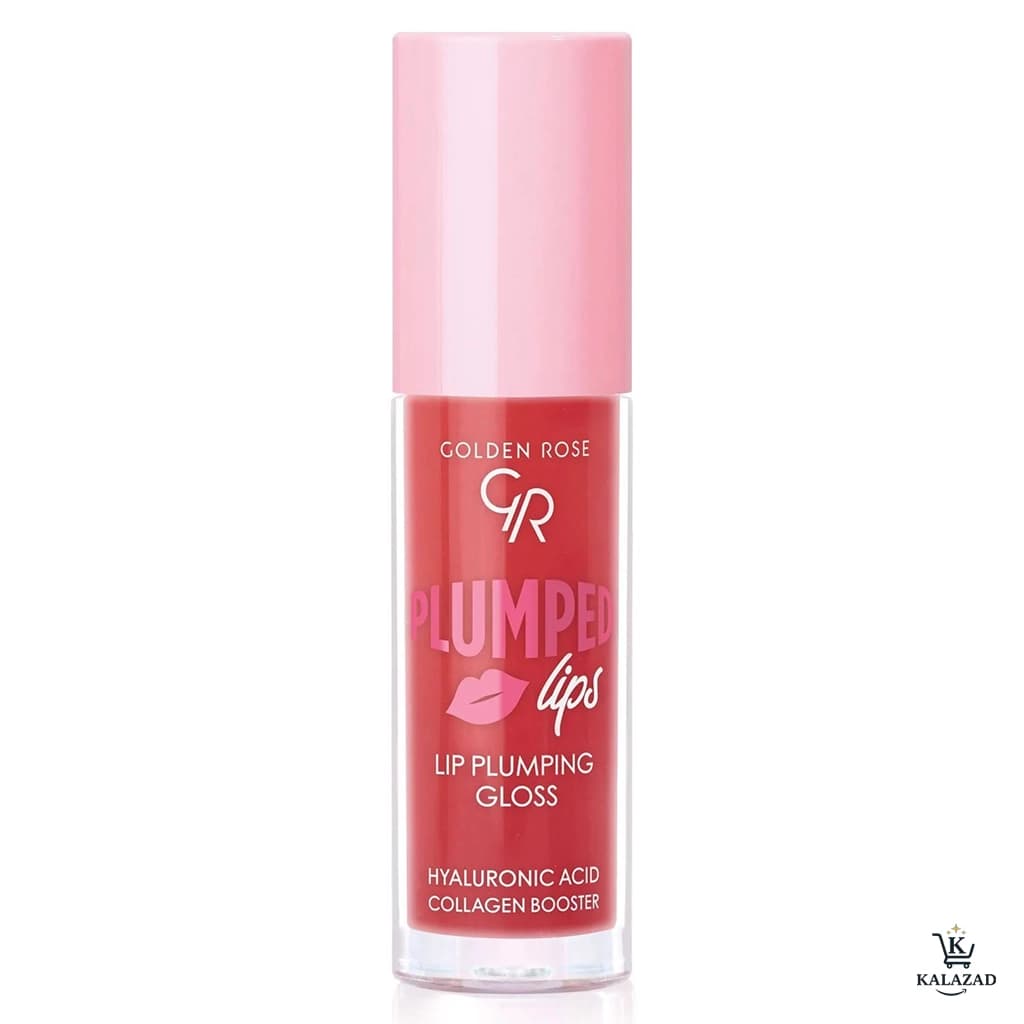 رژ لب مایع حجم دهنده گلدن رز GOLDEN ROSE مدل Plumped Lips شماره 212 — تصویر ۸