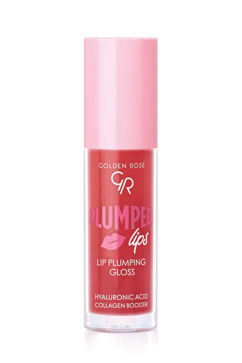 رژ لب مایع حجم دهنده گلدن رز GOLDEN ROSE مدل Plumped Lips شماره 212