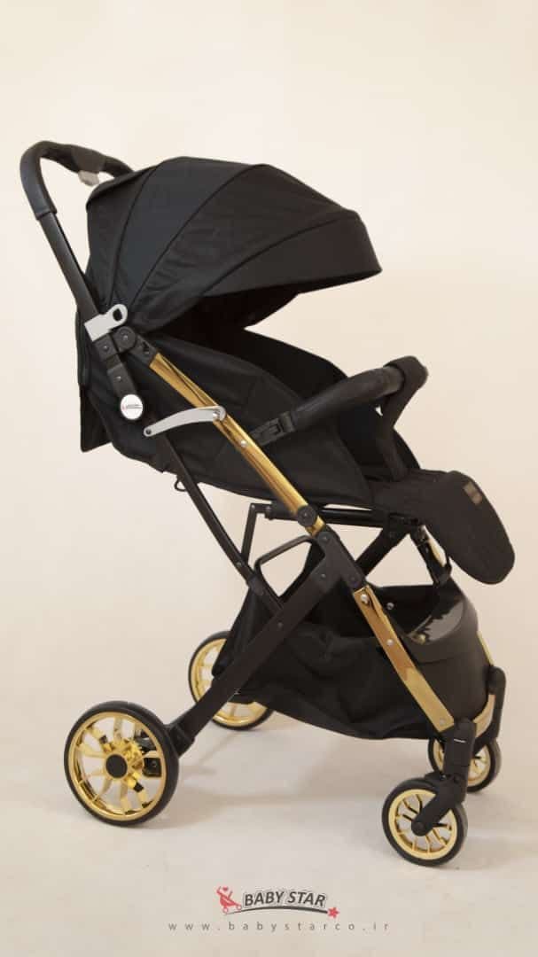 سرویس کالسکه مدل بیبی فاوی baby 5 PRO (چرخ بزرگ) برند بی بی استار babystar — تصویر ۲