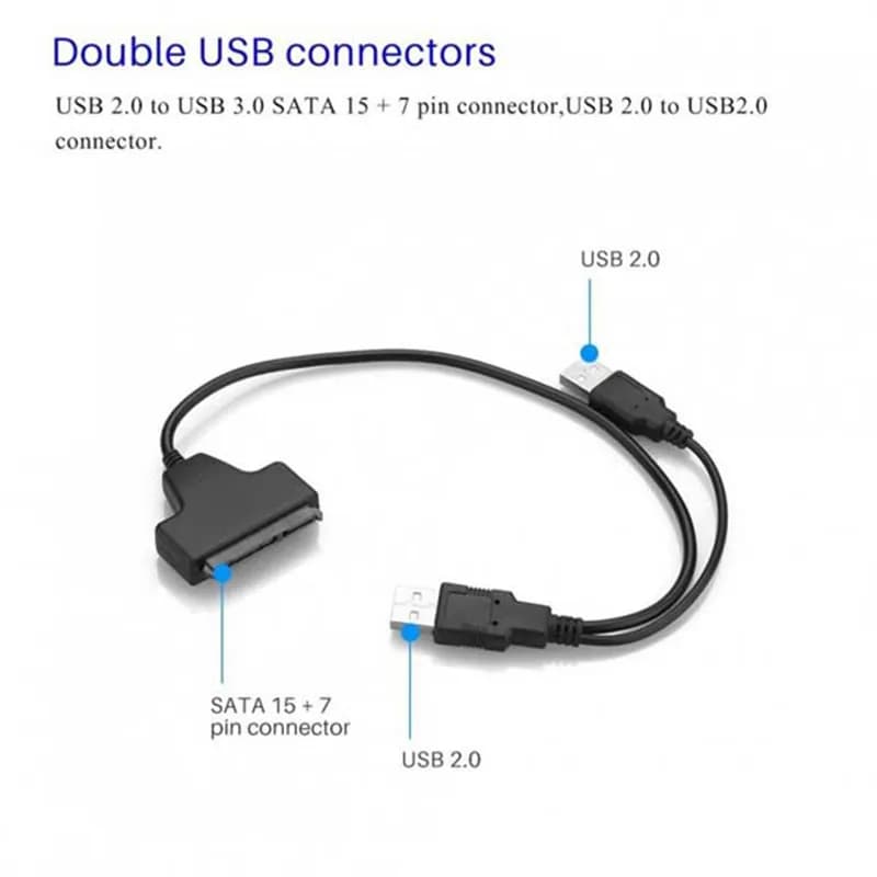 کابل تبدیل SATA به USB 2.0 — تصویر ۳