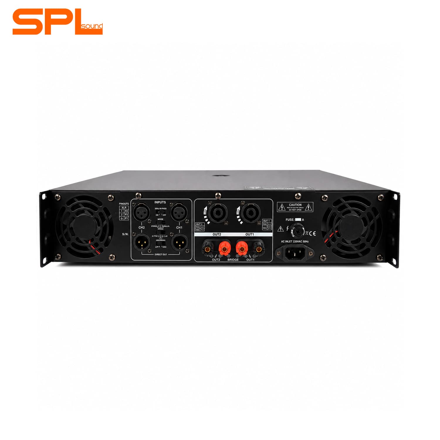 پاور آمپلی فایر پرومکس مکستور S-4800 — تصویر ۲