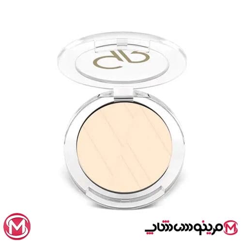 پنکک فشرده طلایی گلدن رز GILDEN ROSE شماره 01 حجم 12.7 گرم — تصویر ۵
