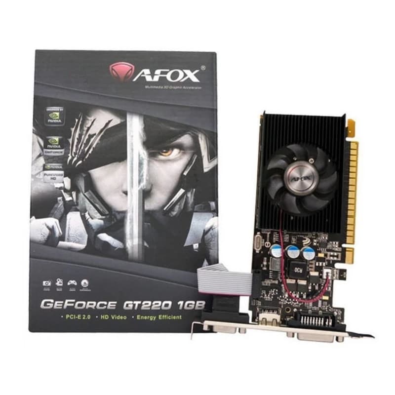 کارت گرافیک ای فاکس مدل GEFORC GT220 1GB DDR3 — تصویر ۲
