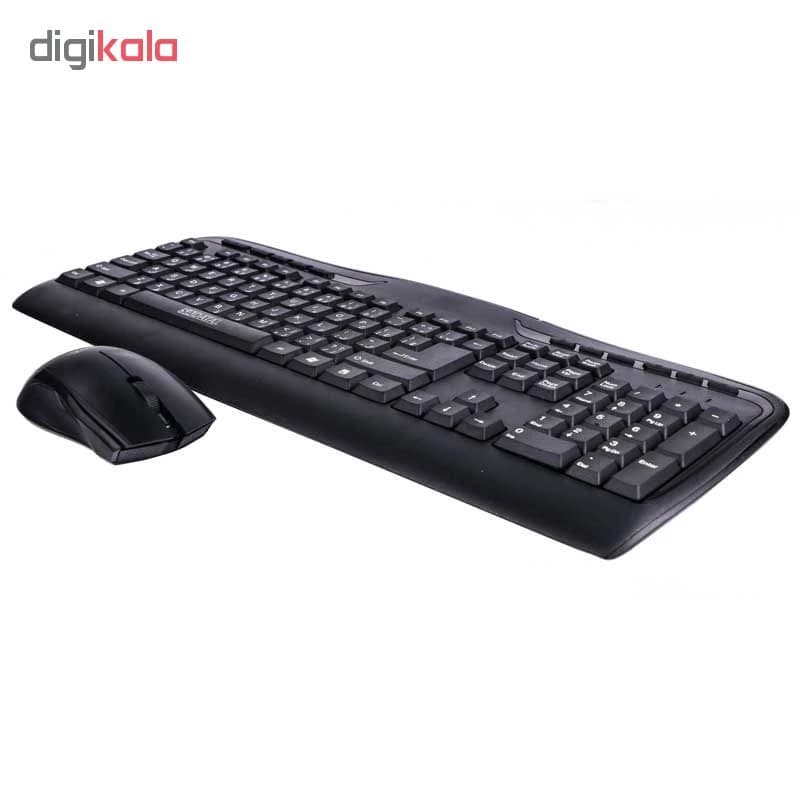 کیبورد و ماوس سادیتا مدل SKM-1554 با حروف فارسی — تصویر ۱۲