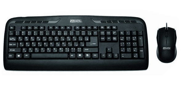 کیبورد و ماوس سادیتا مدل SKM-1554 با حروف فارسی — تصویر ۶