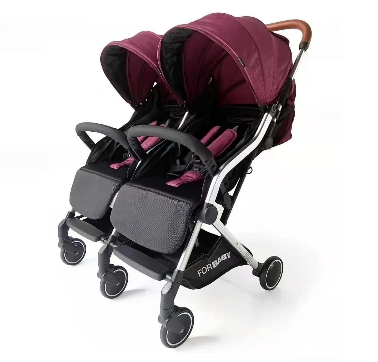 کالسکه دوقلو کنار هم فوربیبی FOR BABY