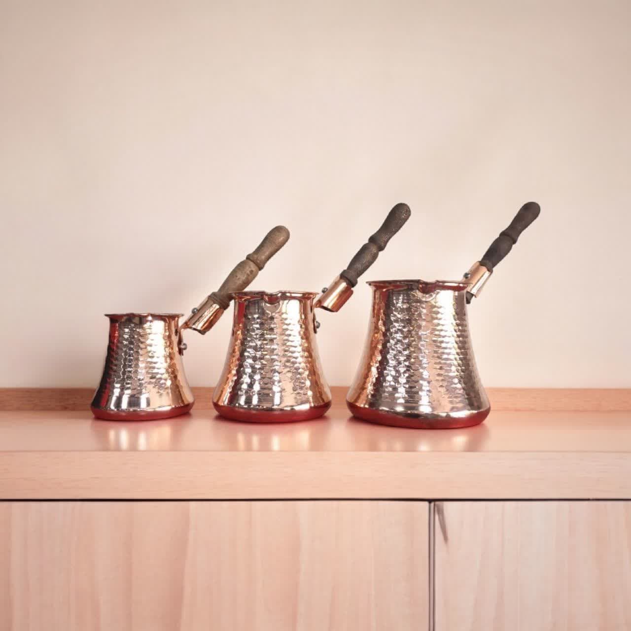 قهوه جوش دسته چوبی — تصویر ۳