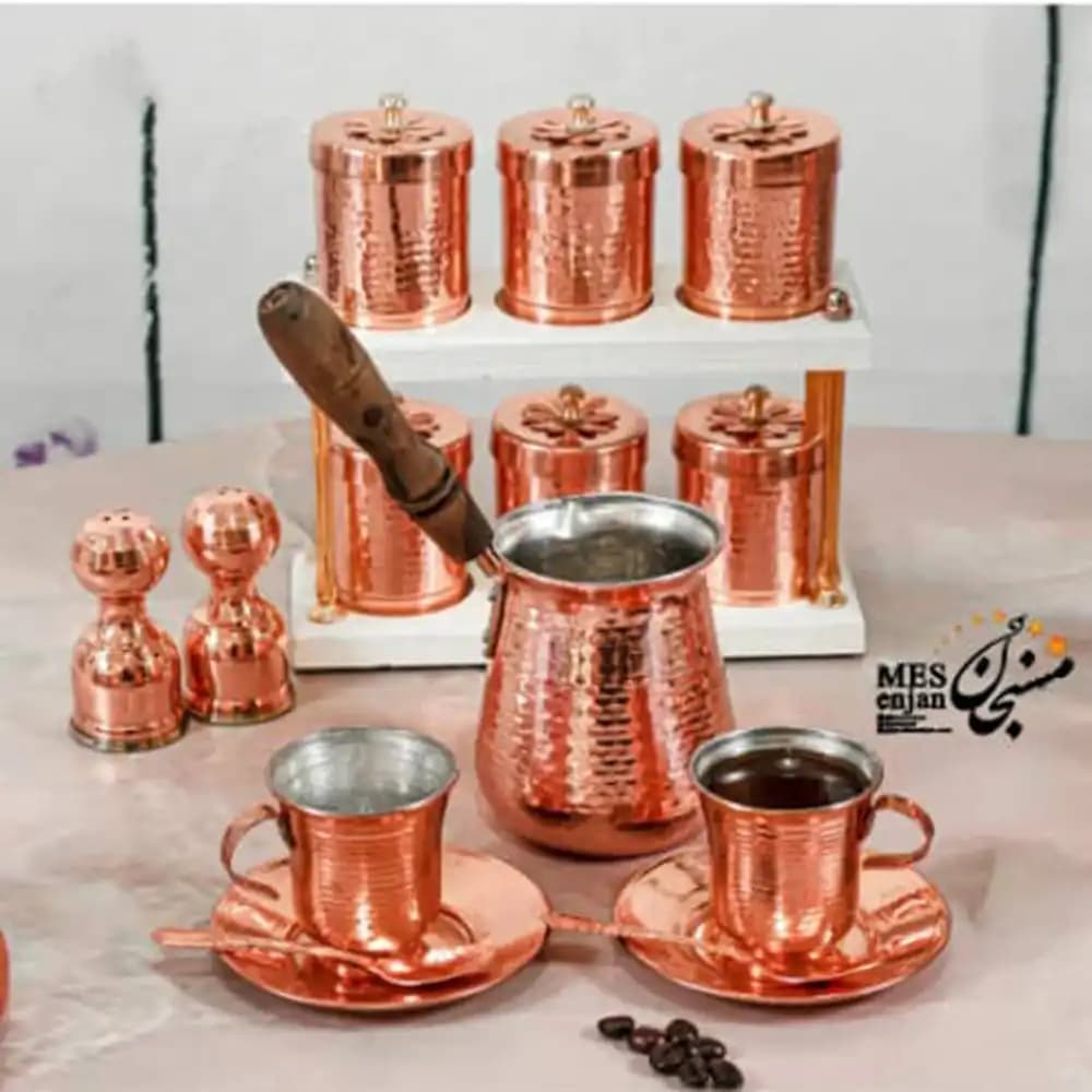 قهوه جوش دسته چوبی — تصویر ۲