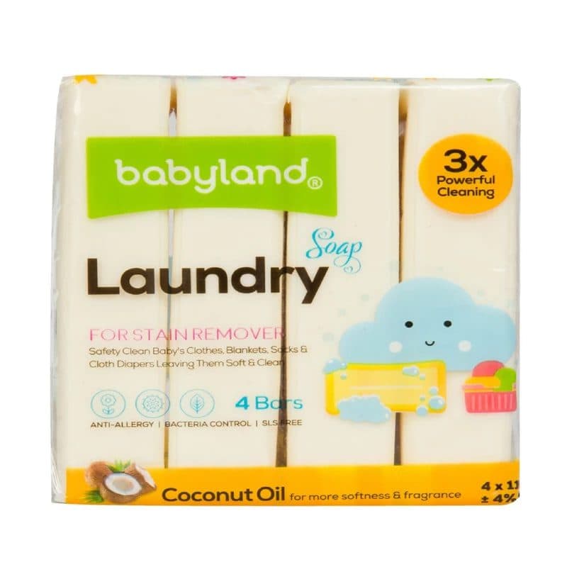 صابون رختشویی بیبی لند بسته 4 عدد babyland — تصویر ۵