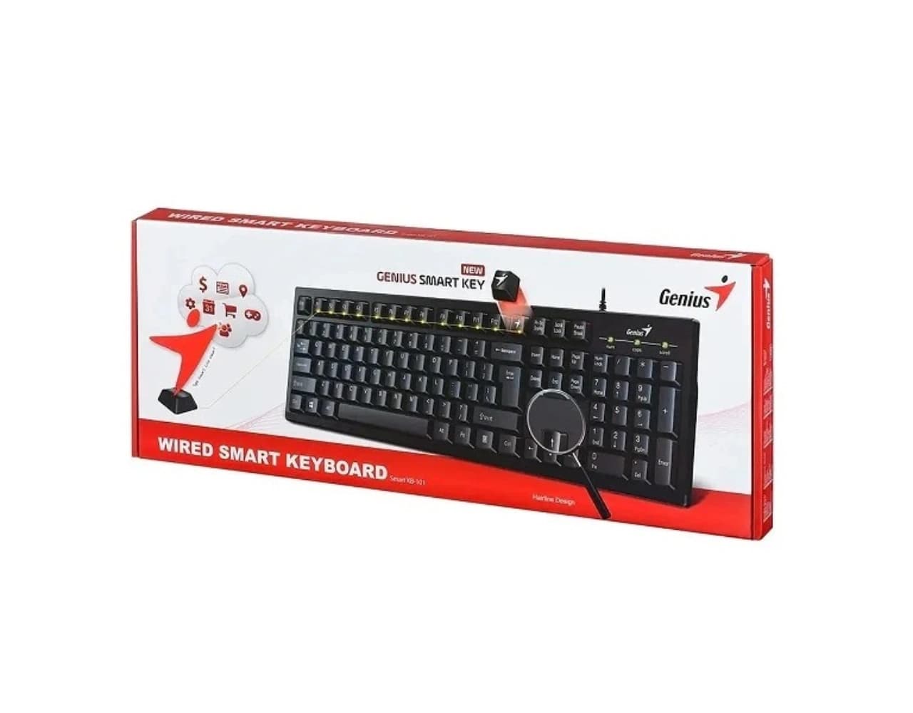 کیبورد جنیوس مدل KB-101 — تصویر ۲