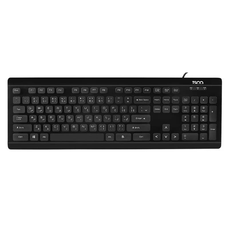 کیبورد تسکو مدل TK 8032 با حروف فارسی — تصویر ۱۲