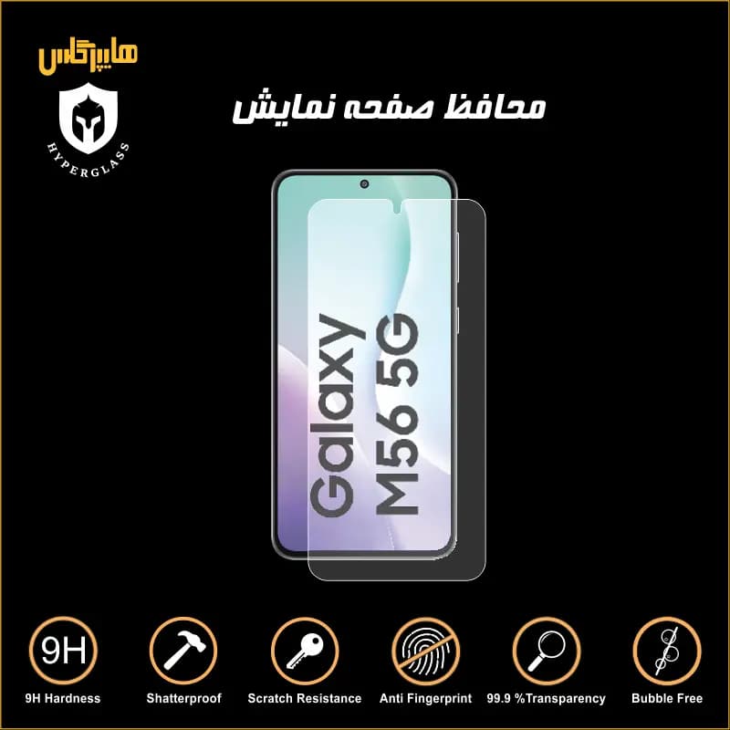 محافظ صفحه نمایش گوشی سامسونگ M56 — تصویر ۴