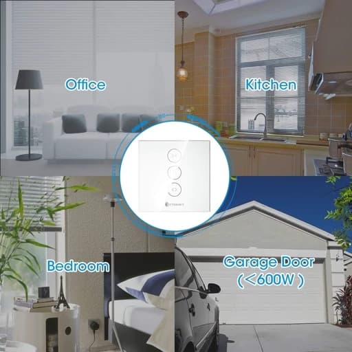 جدیدترین سوئیچ هوشمند کرکره (برقی)کنترل از راه دور Wifi.برندETERSKY تایمر دار(پک 4عددی) اورجینال امازون المان — تصویر ۱۱
