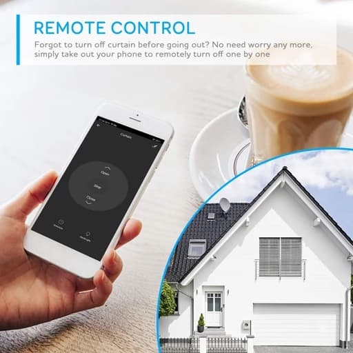 جدیدترین سوئیچ هوشمند کرکره (برقی)کنترل از راه دور Wifi.برندETERSKY تایمر دار(پک 4عددی) اورجینال امازون المان — تصویر ۶
