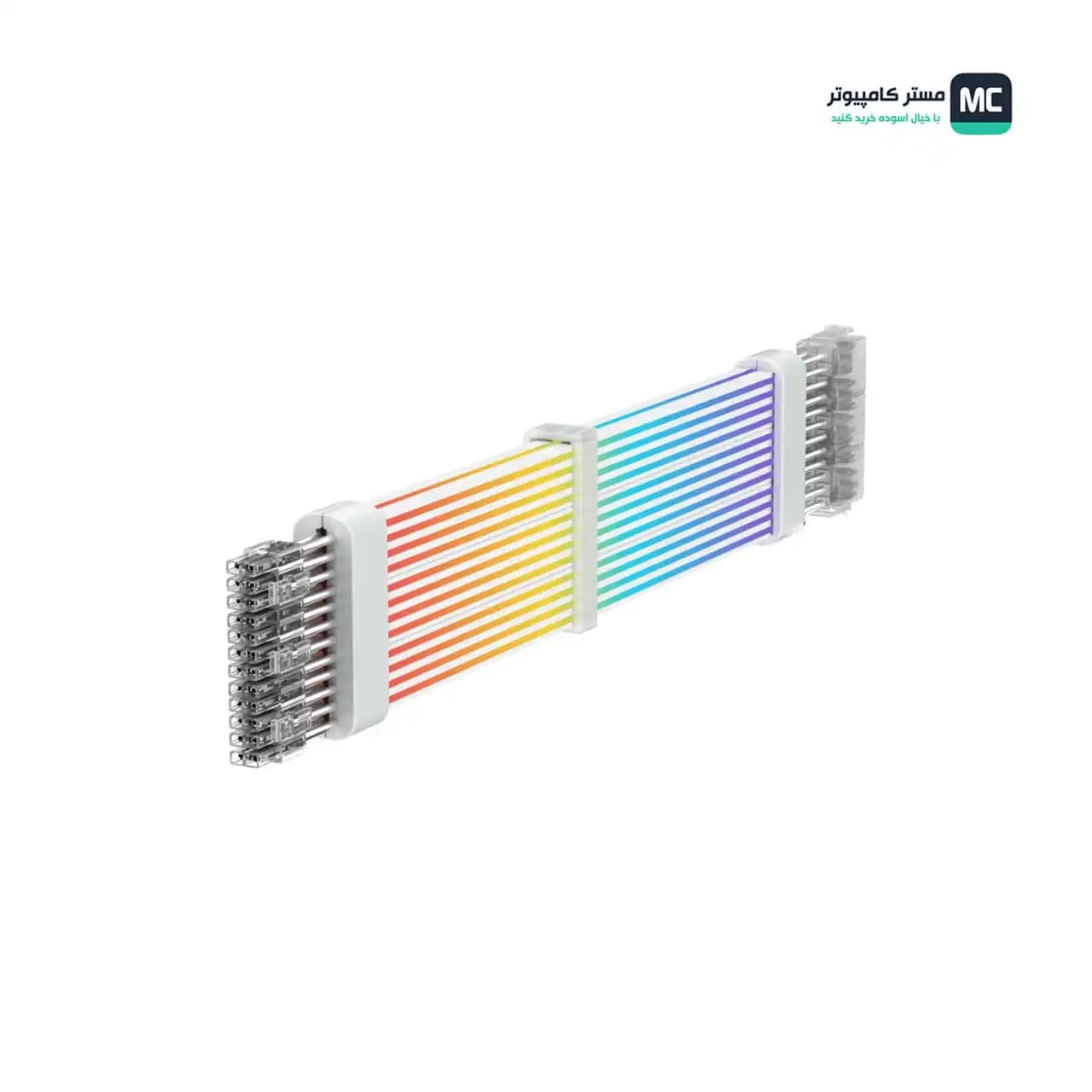 کابل اسلیو گیم مکس VGA 3x8pin White — تصویر ۲