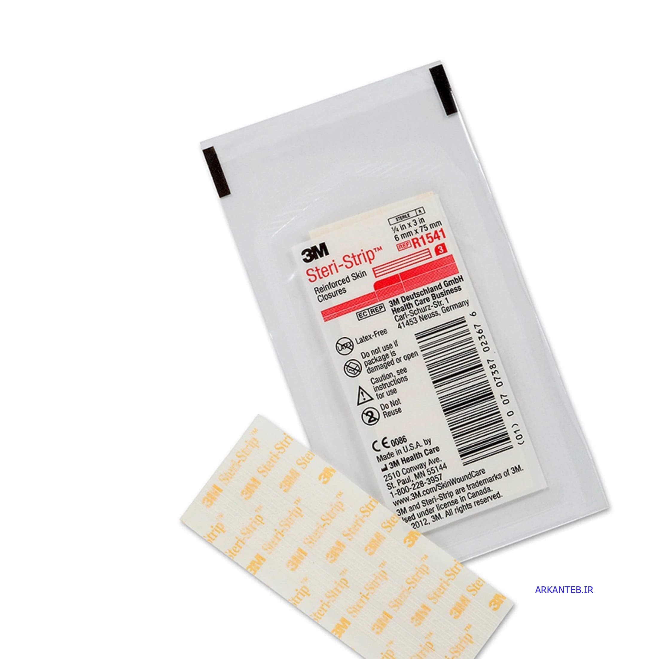 چسب بخیه 6*100 میلیمتر تری ام 3M ( ارسال از تهران ) — تصویر ۲