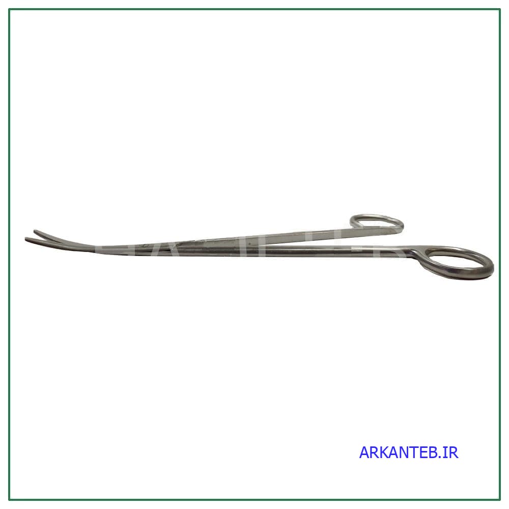قیچی جراحی متز 20 سانت سر کج استیل ( ارسال از تهران )